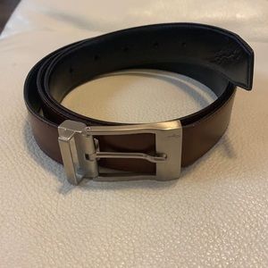 Salvatore Ferragamo reversible belt and buckle.
